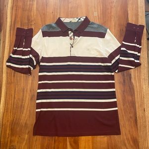 Mens Burberry long sleeve shirt